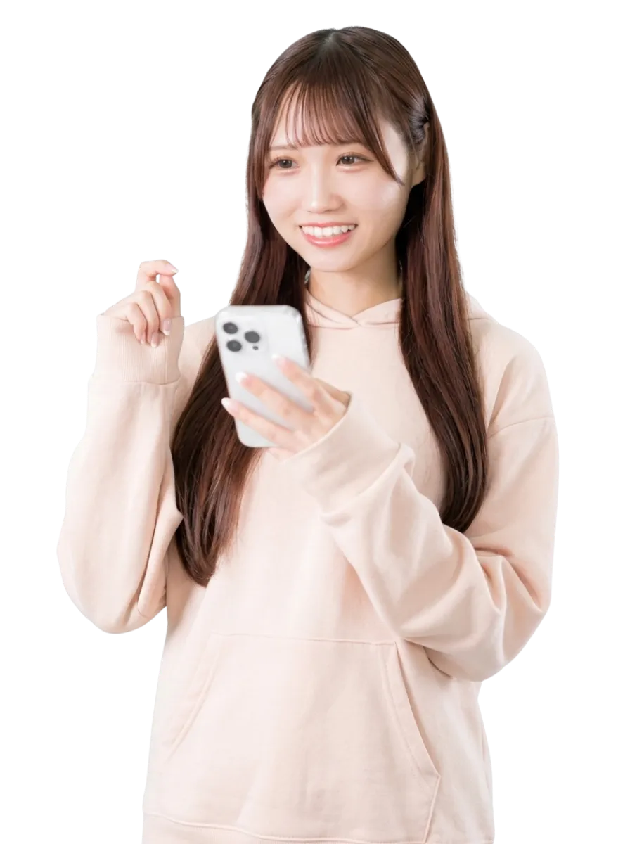 笑顔の女性のイメージ
