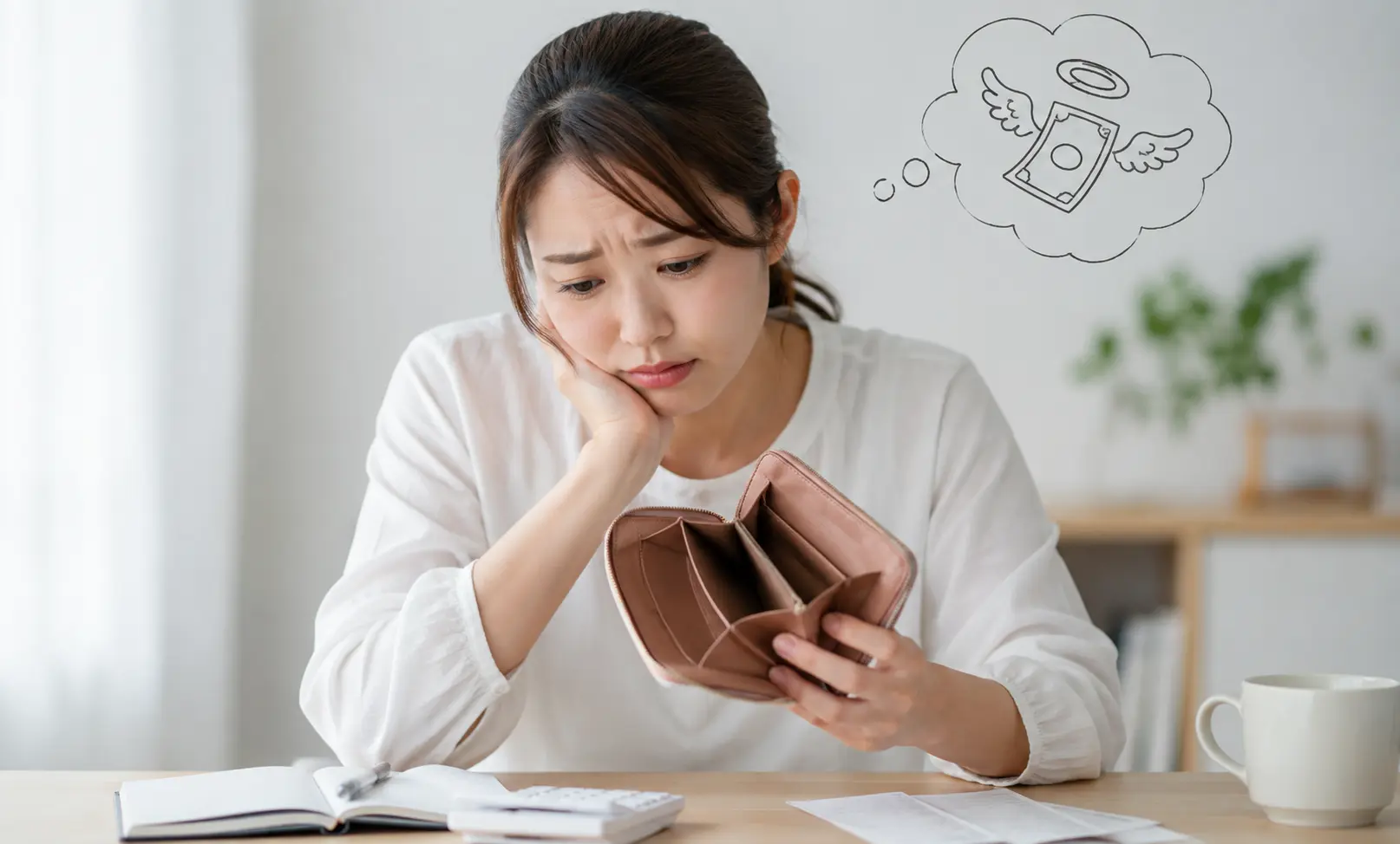 所持金が少ない