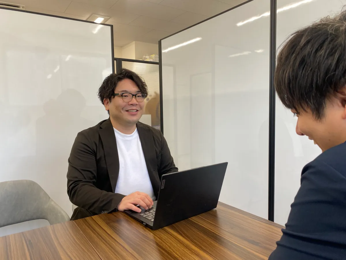 仕事中のSSさん